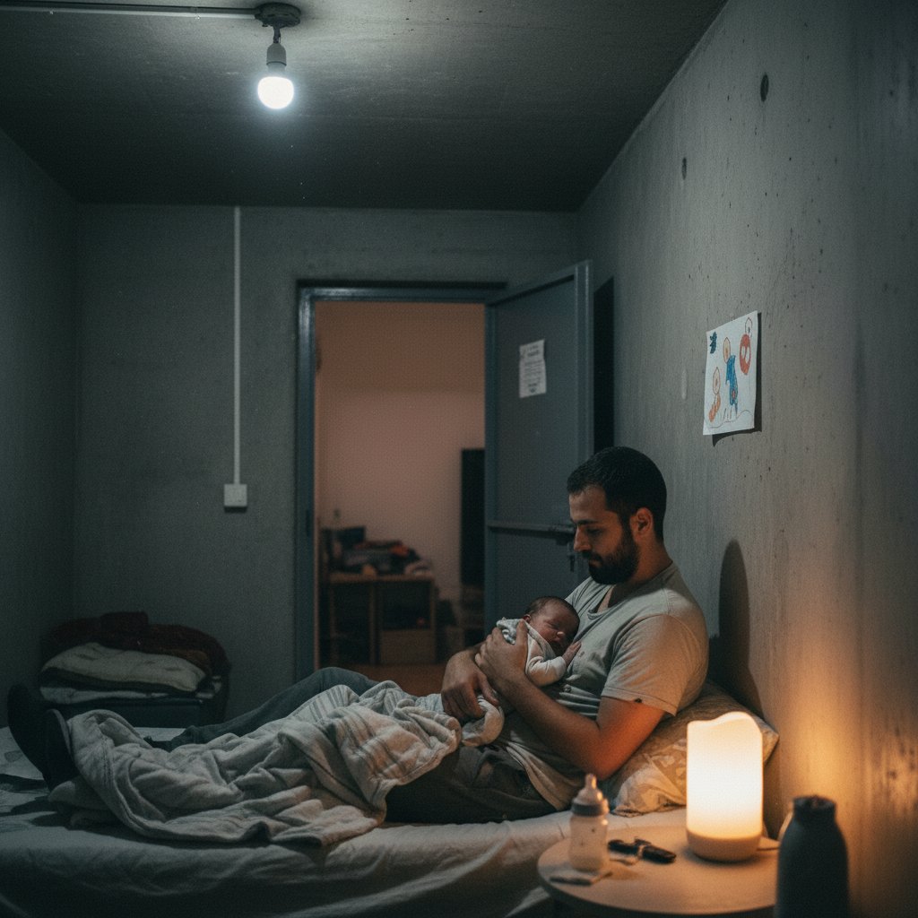 אבא, איך שומרים על תינוק בממ"ד? מדריך בטיחות חירום להורים טריים